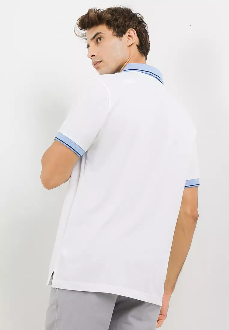 Saber Stripe Collar Polo