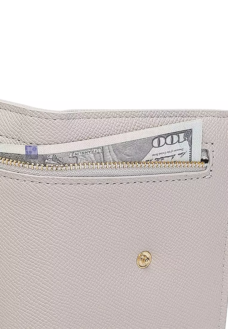 Women's Short Purse / Wallet - Grey