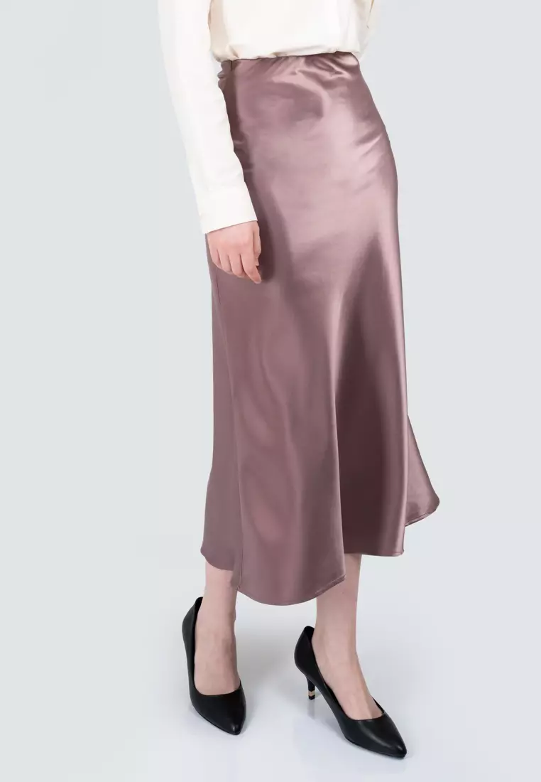 Polo Haus - Women’s Satin Slip Skirt WBLS002