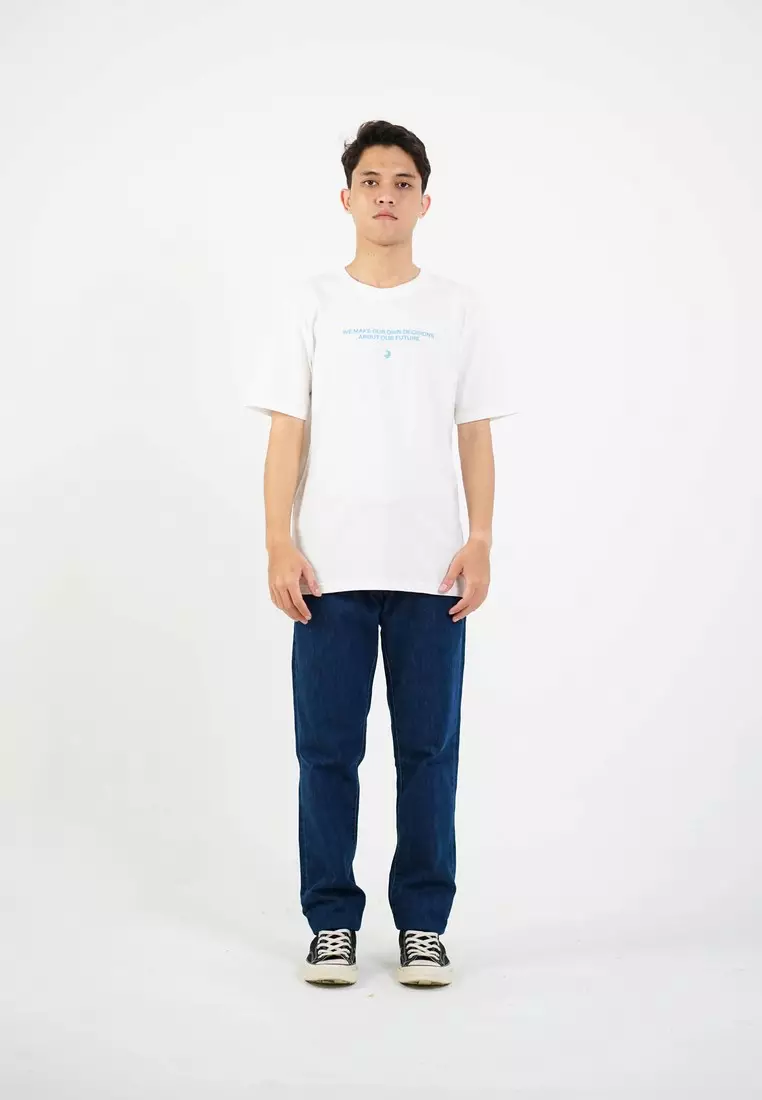 3Second Men's T-Shirt Short Sleeve Regular Fit Cotton Parque OL-C450425