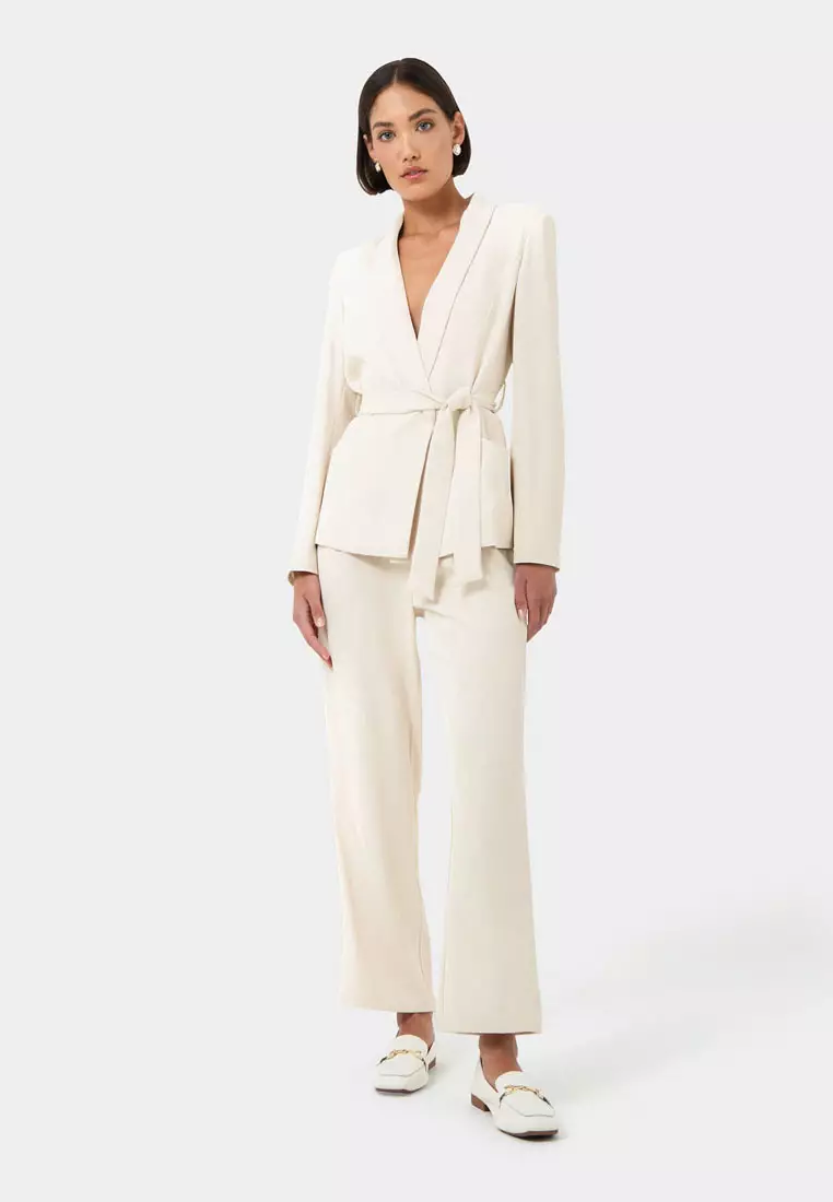 Rain Elastic Waist Pants