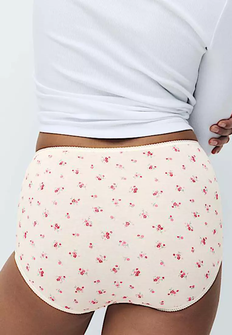 5pk Cotton Lycra Full Briefs