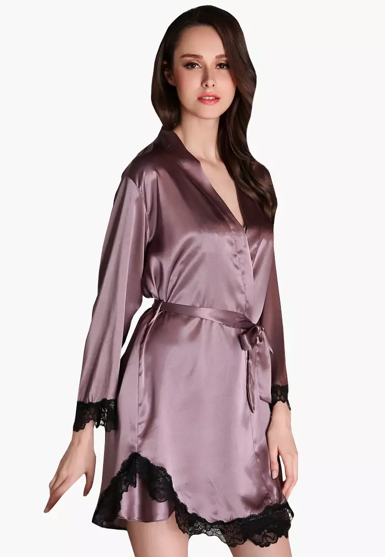 Buy XAFITI 2 Piece Set - Robe and Nightdress Pajama Set 2024 Online