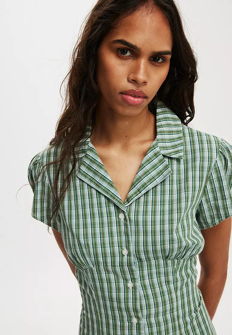 Scarlet Shirt Mini Dress