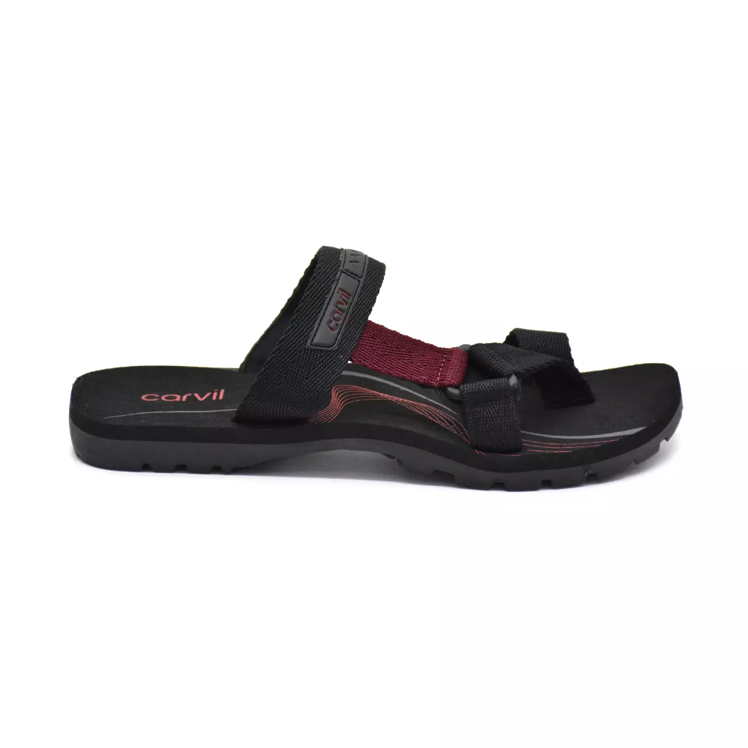 Carvil Sandal Anak Spextra Jr-S08 TP Black/ Red