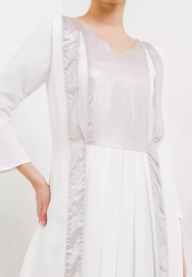 Chanira Festive Rashida Gamis-White