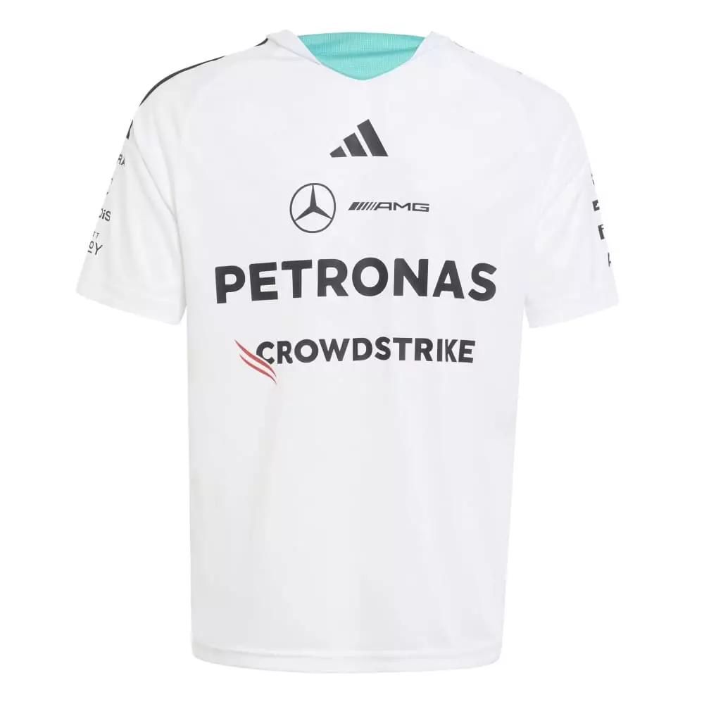 ADIDAS MERCEDES - AMG Petronas Formula 1 Team Driver Jersey KF0164 - Jersey Anak (Putih)