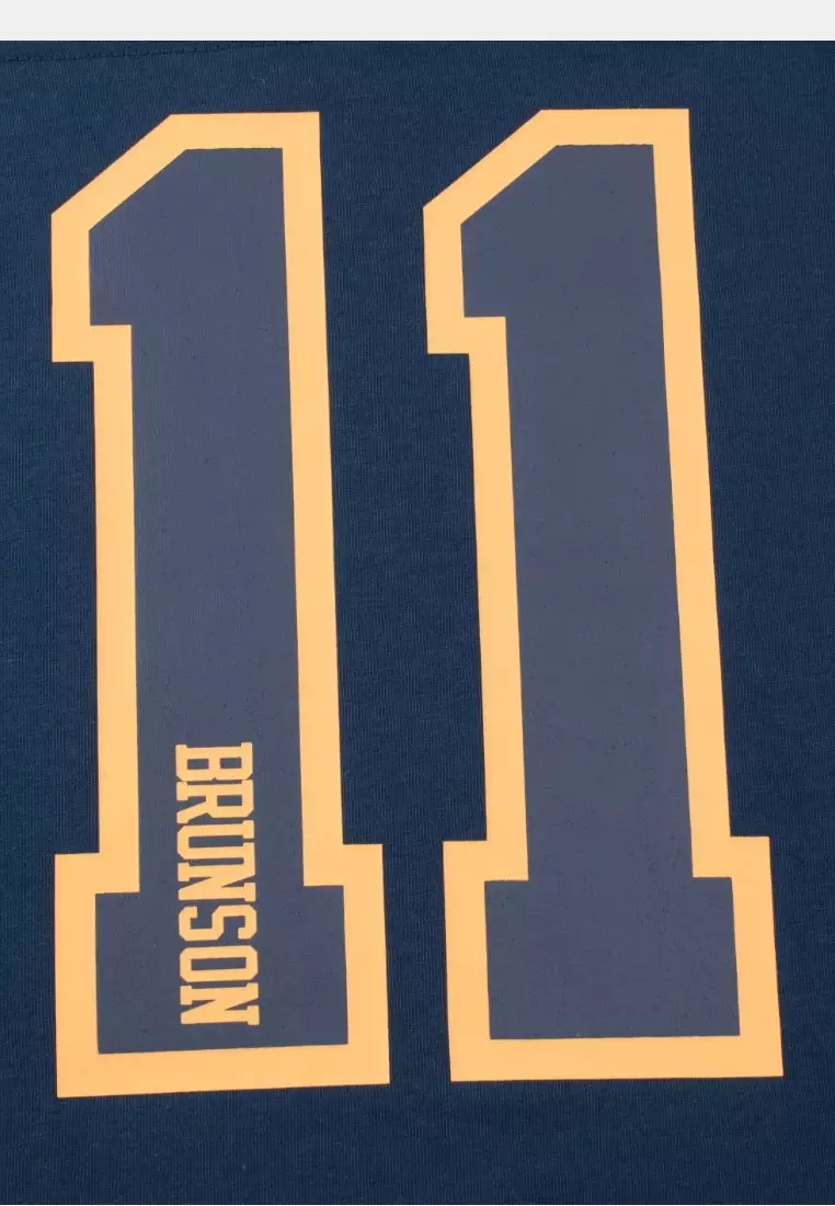 #11 Jalen Brunson New York Knicks Jersey for Men Urban Lines Collection [C]