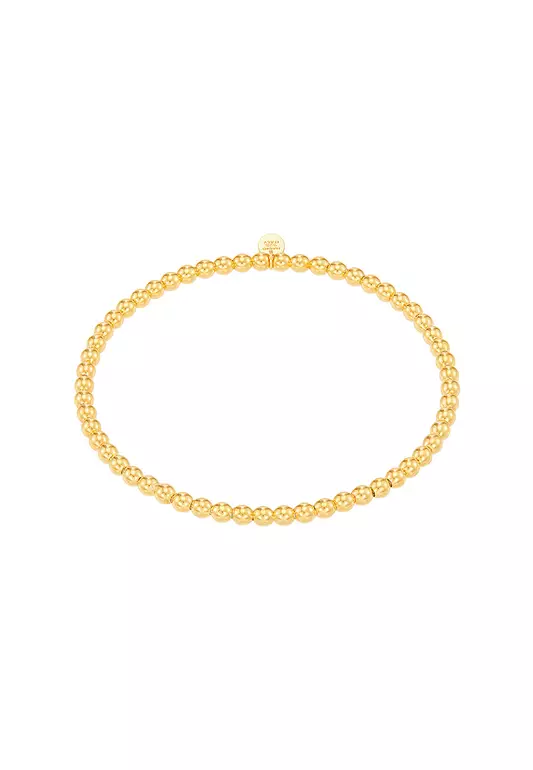 HABIB 925 Silver Yellow Bracelet SBBR0-300CH YS