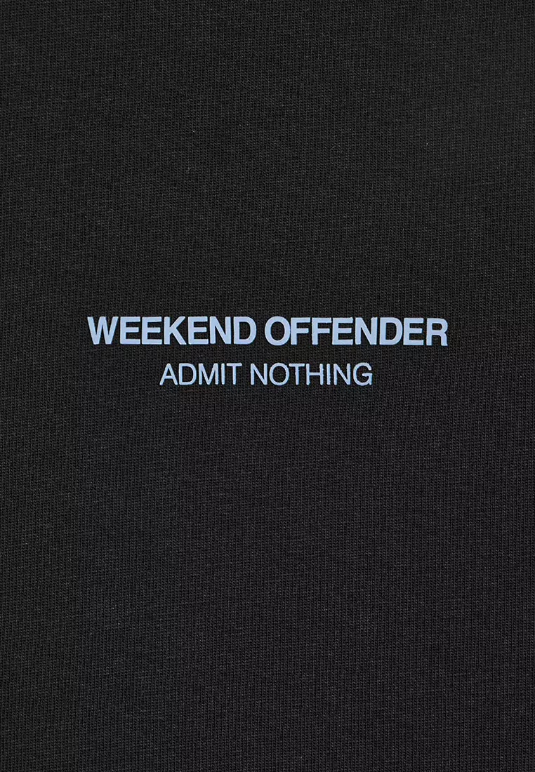 MENS BLACK/BLUE SHADOW MILLERGROVE WOAN TEE