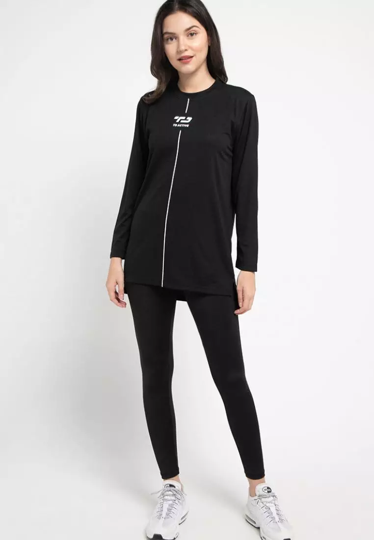 Td Active LS040 Sport mls raglan td active kaos