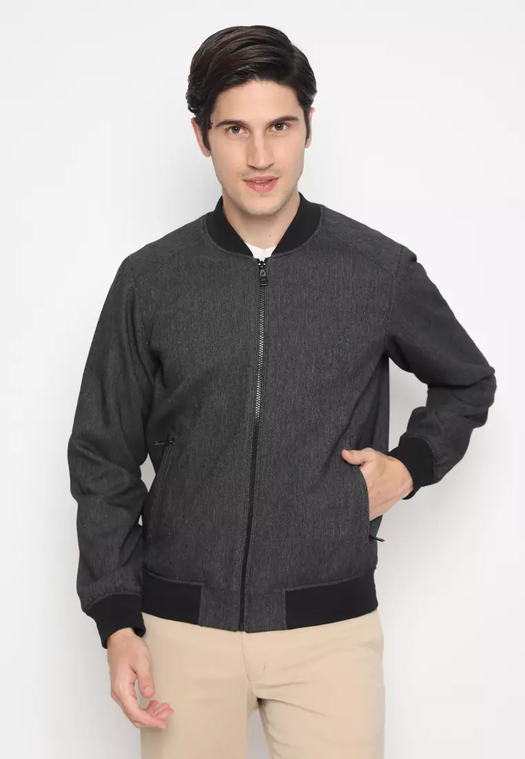 Jobb Goldfinch Jacket Pria Slim Fit Black