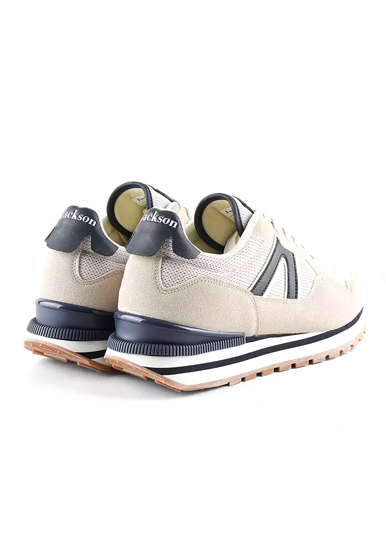 Jackson Labo 1JY Beige - Sepatu Sneakers Pria