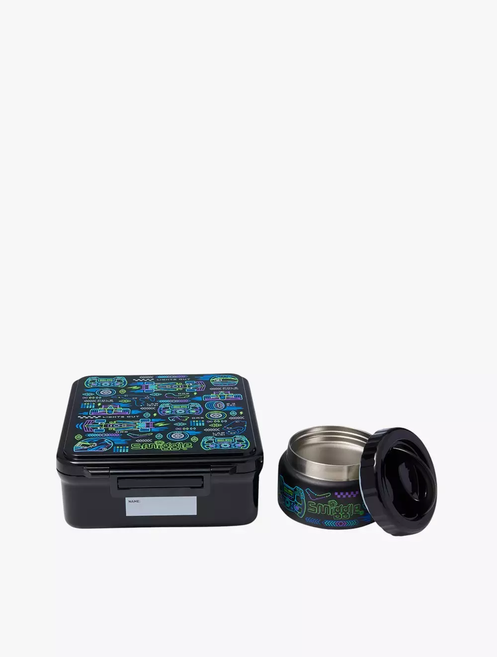 Jual Smiggle Smiggle Lunch Box Bento Combo Flask Accel - IGL457140BLK ...