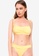 Hollister yellow Smock Ruffle Cinch Bikini Top 7CE9AUS9DE38BAGS_1