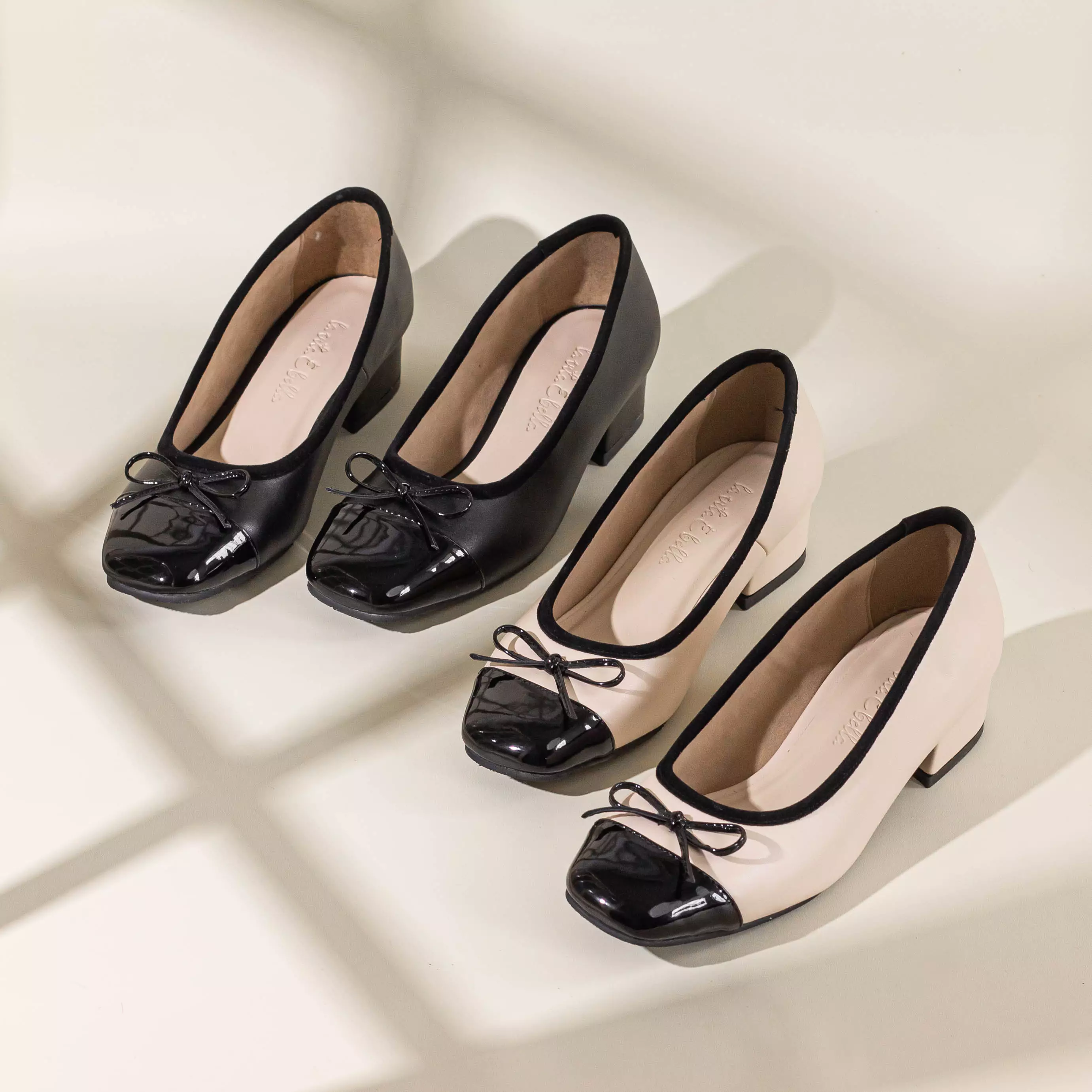 Yumi Women Formal Pump Shoes Square Toe