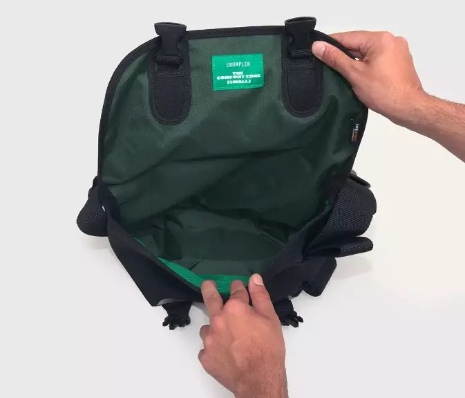 Jual CRUMPLER CRUMPLER MESSENGER BAG COMFORT ZONE SML BLACK Original