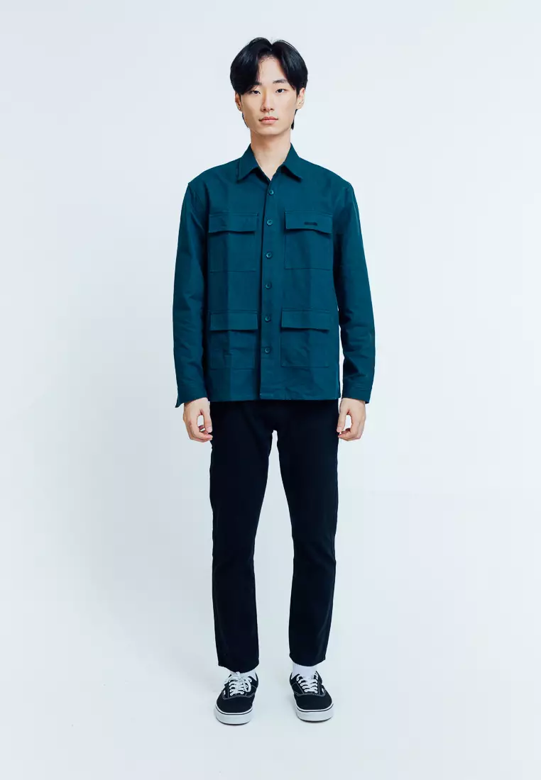 Buy Mossimo Mossimo Romnick Moss Green Four Pocket Jacket 2024