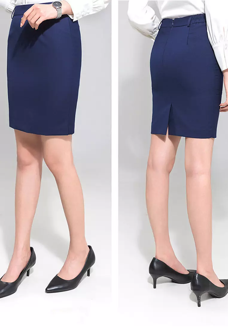 Slim Business Suit Skirt YGH-EL188Q
