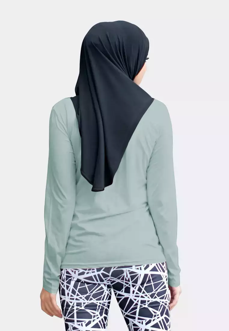 Zelena - Oshea Base Layer Sporty | Kaos Olahraga Wanita - Pale Blue - XL 