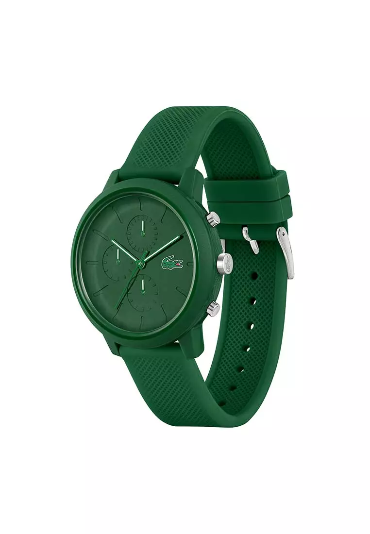 Men's 12.12, Green Silicone Analog Watch LAW-2011245