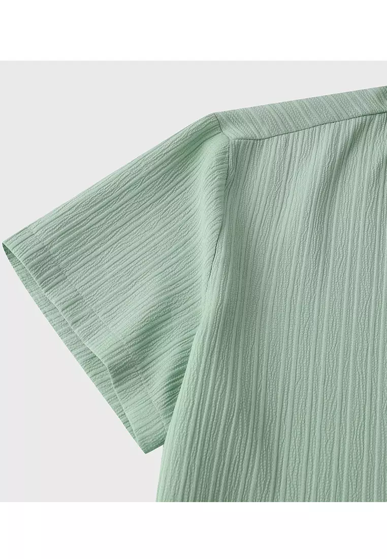 Turn-down Collar Striped Shirt YL-A90