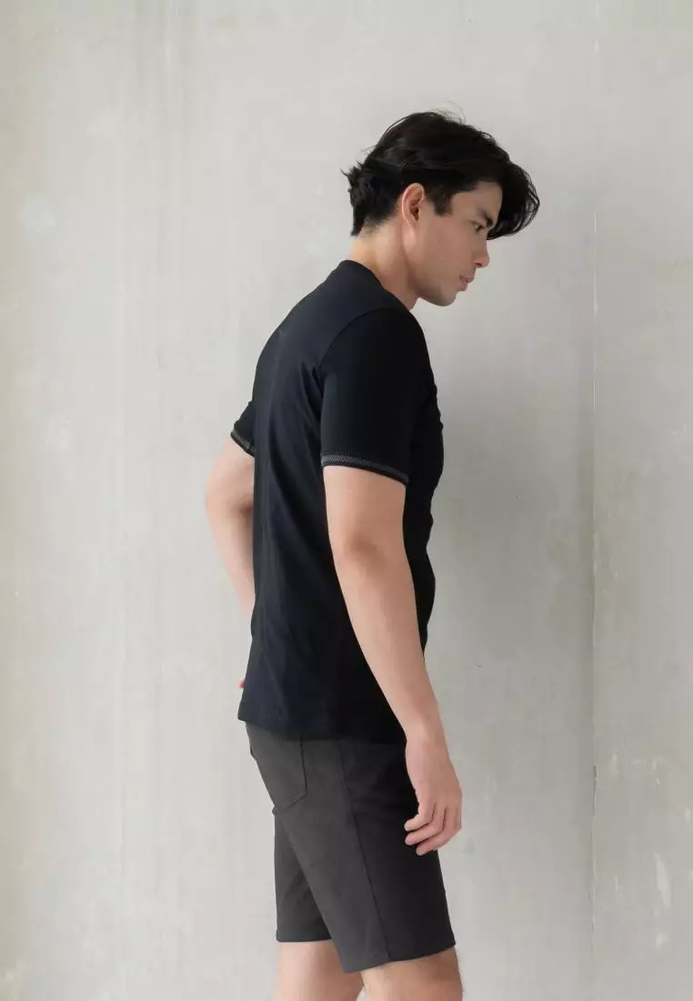 Jual Kale Clothing Kale Clint Dark Grey Celana Pendek Chino Pria