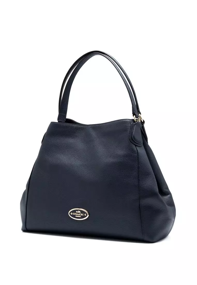 Coach edie 31 on sale navy