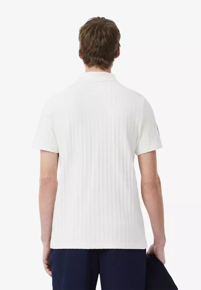 Ultra Dry Badge Accent Tennis Heritage Polo Shirt