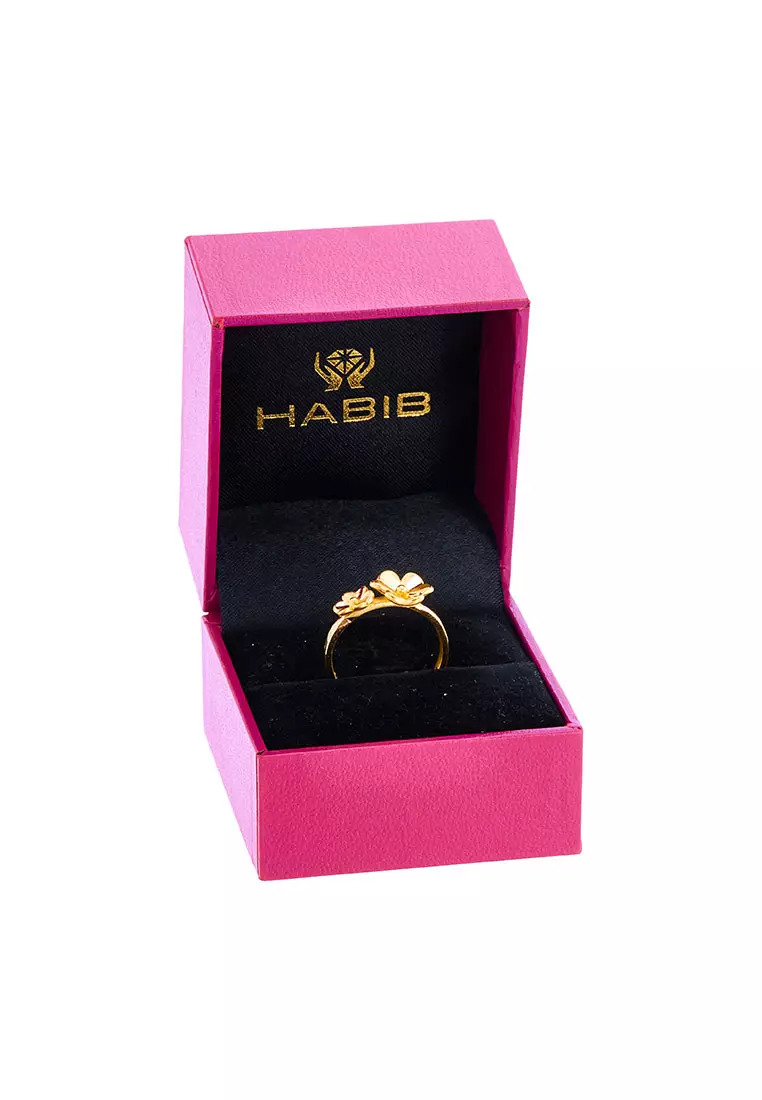 HABIB 999/24K Yellow Gold Ring R9ABY0624