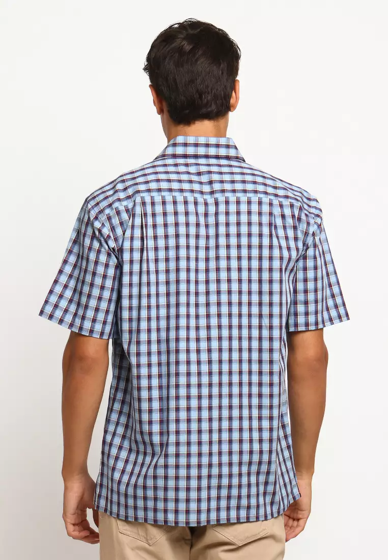 Byford Short Sleeve Kotak-kotak