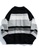 Twenty Eight Shoes black Contrast Stripes Knit Sweater RA4057 0783FAADA7B4D4GS_2