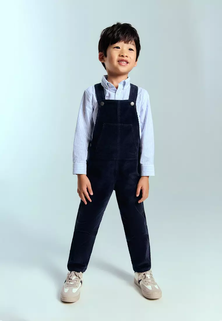 Long Corduroy Dungarees