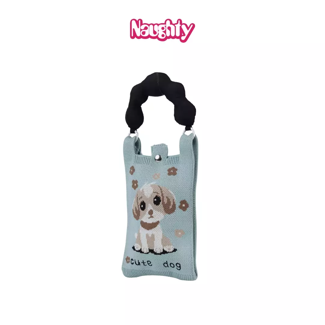 Tas Selempang Hp Wanita Mini Knit Sling Bag Gladys G526 2408001 Naughty Accessories