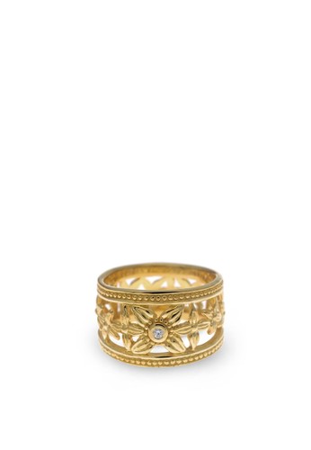 Jual Sunaka Jewelry Perhiasan Wanita Perak Asli Cincin Band Ring Koleksi Asoka Original Zalora Indonesia