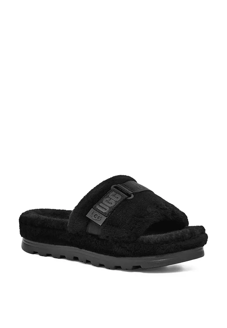 Men's Fluff Up Slipper - Black (1130816-BLK)