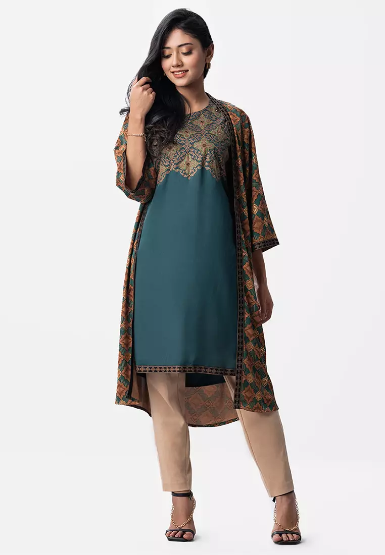 Nargisus 出品 Le Reve 现代风格束腰外衣（带披肩）