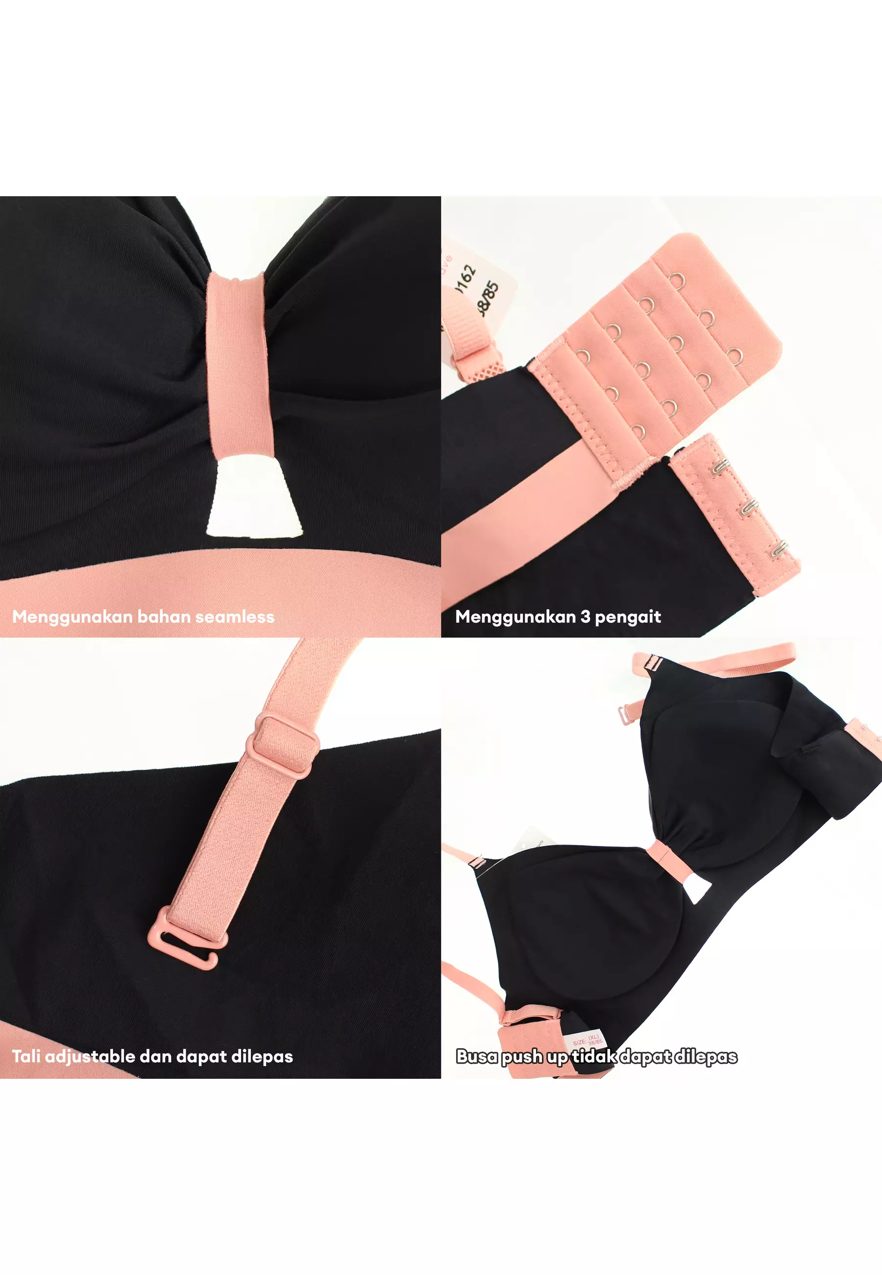 You’ve ( YouHave )  BH Seamless Premium Bra Seamless Tanpa Kawat Bra Tanpa Jahitan Beha Bra 100162