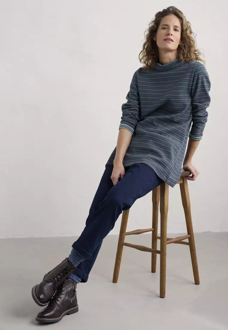 Seasalt Cornwall Navy Mawgan Porth Tunic