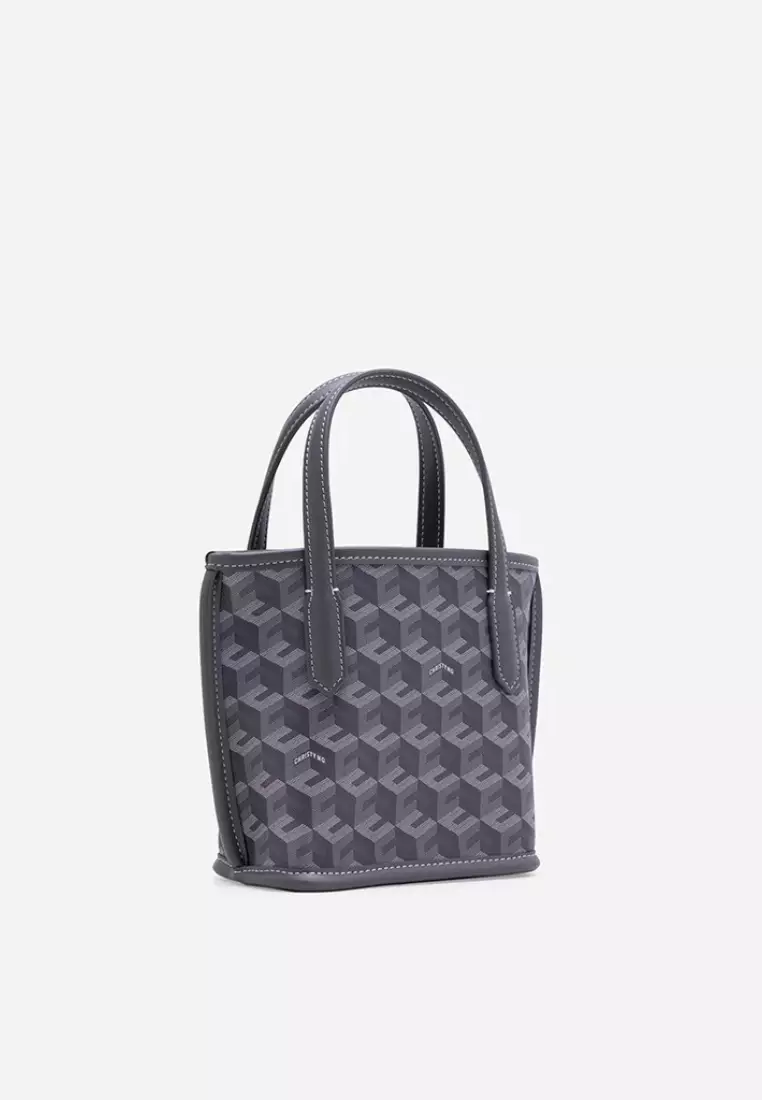 Russo Micro Tote Bag Grey