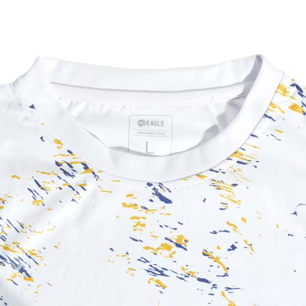 Eagle T-Shirt Badminton Jersey Draco - PUTIH