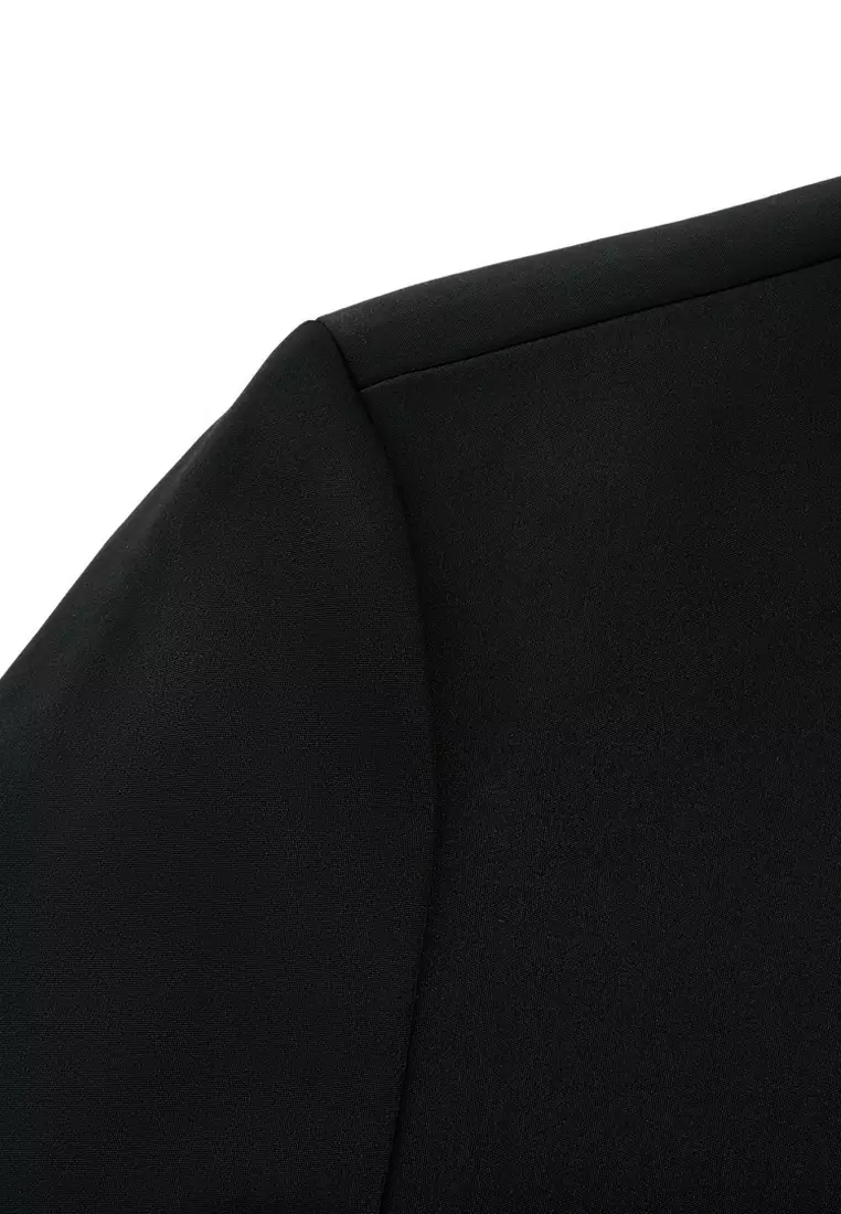 Polyester 合身剪裁西裝外套