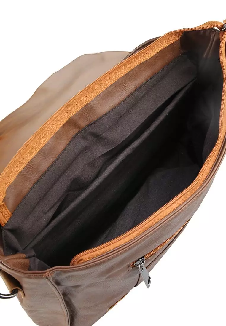 Jual Urban State Distressed Leather Office Bag Original 2024 | ZALORA ...