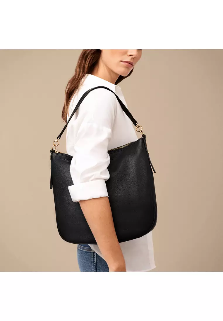 Black Leather Purse Fossil Women's Jolie Leather Crossbody