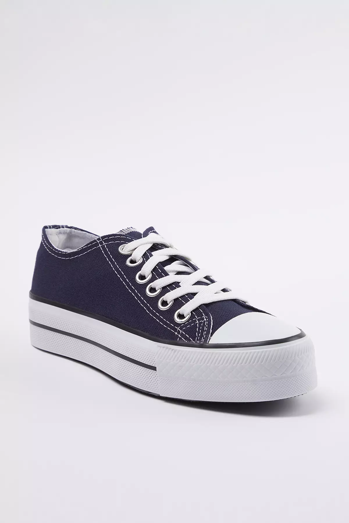 Lace-Up High Sole Sneakers