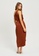 Chancery brown Kelee Dress FC2AAAACF97E05GS_3