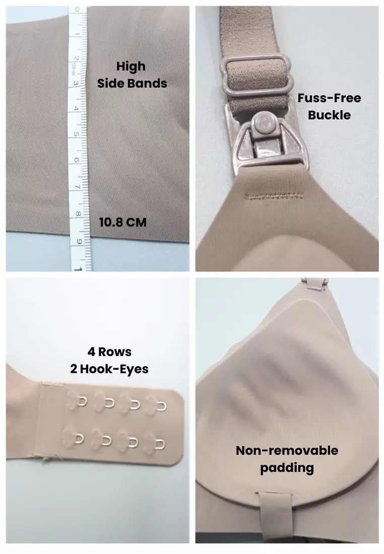 Premium Ivana Seamless Nursing Bra in Nude