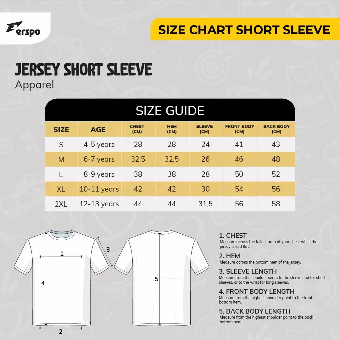 ERSPO Timnas Indonesia Jersey Replica Away SS Kids White ERS.XF0765 - Jersey Anak (Putih)