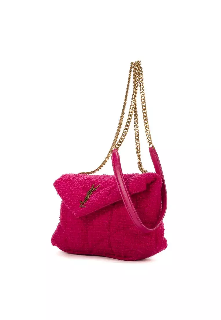 Yves Saint Laurent Pre loved Toy Loulou Tweed 2024 Buy Yves