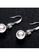 XAFITI silver Sterling Silver Baroque Diamond Zircon Stud Earrings 0067EAC564DF98GS_3